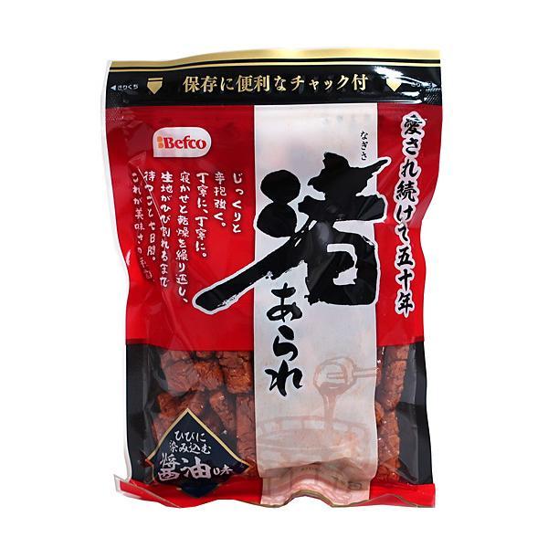 Befco Nagisa Arare Rice Crackers Tamari Soy Sauce Flavor 90g (Pack of 3)
