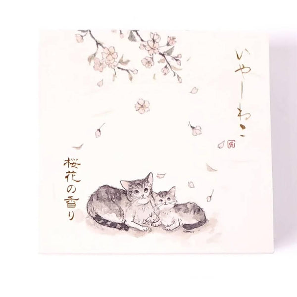 Sakura Cherry Blossom Scent Incense Cones Set With Burner (10 Cones)