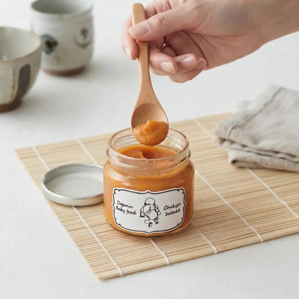 Chikyubatake Organic Carrot & Onion Baby Food Puree 5m+ 70g