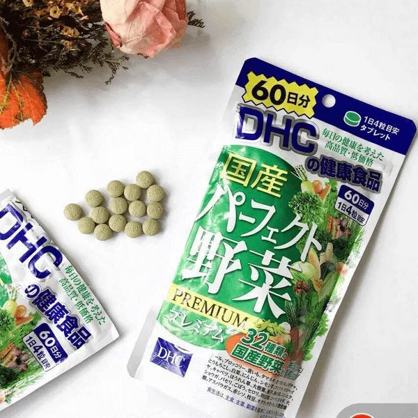 DHC Perfect Vegetables Premium Supplement 240 Tablets (For 60 Days)