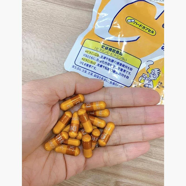 DHC Vitamin C Supplement 120 Capsules (For 60 Days)