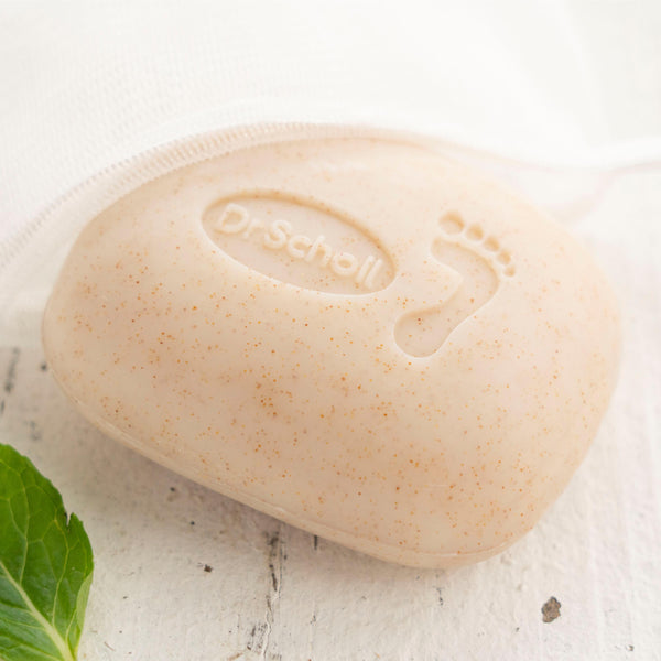 Dr. Scholl Heel Care Exfoliating Moisturizing Foot Scrub Soap Bar 70g