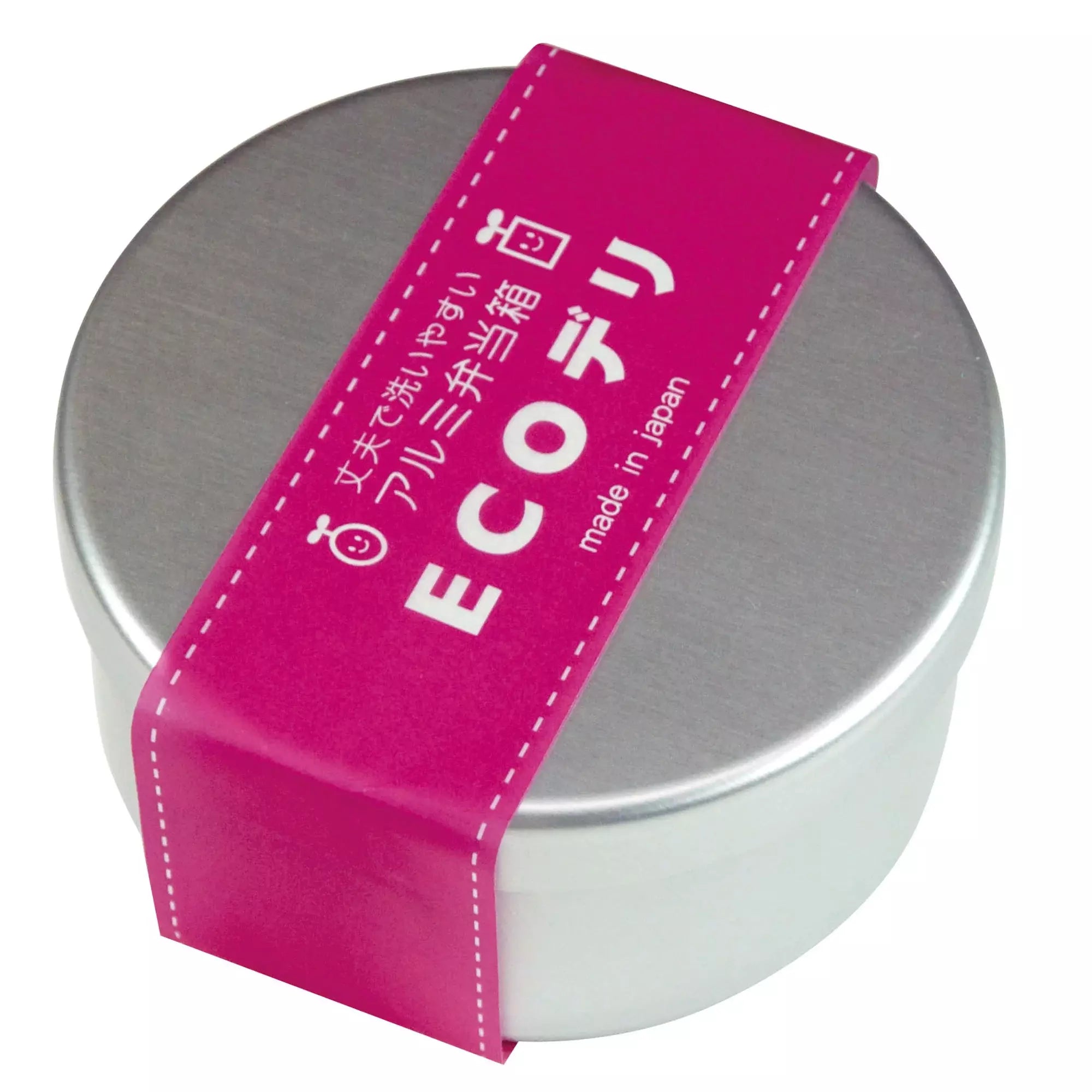 Eco Deli Round Bento Box Easy-to-Clean Stainless Steel Lunch Box 400ml