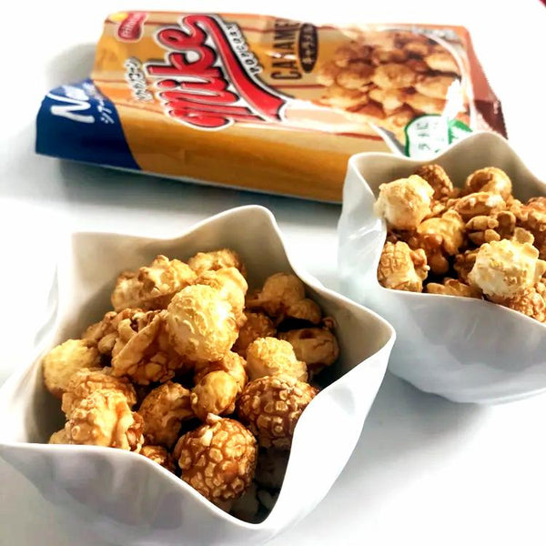 Frito Lay Japan Mike Crispy Sweet Caramel Popcorn 50g (Pack of 3)