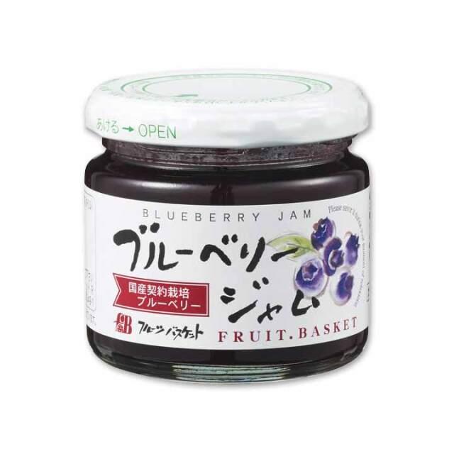 Fruit Basket Natural Pesticide-Free Blueberry Jam 140g