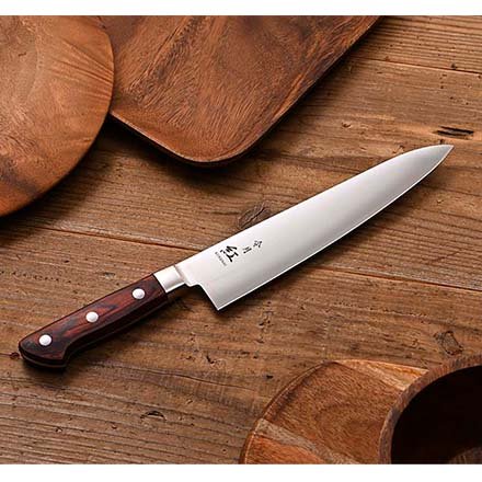 Fuji Kurenai Gyuto Knife Molybdenum Vanadium Japanese Chef Knife 210mm