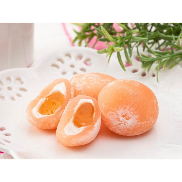 Fujiya Nectar Peach Mochi Candy Filled With Real Juice 100g (Pack of 3)