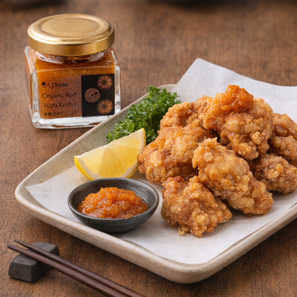 J Taste Certified Organic Red Yuzu Kosho Paste 40g
