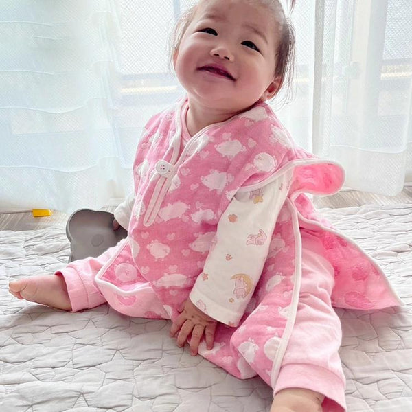 Jogan Quick-Dry Sleep Sack All-Season Wearable Blanket For Baby 57cm