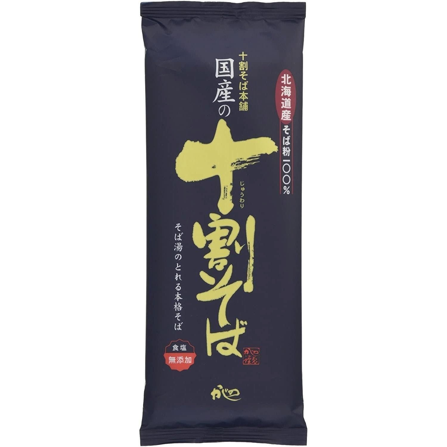 Kajino Juwari Soba Noodles Gluten-Free Japanese Buckwheat Noodles 200g