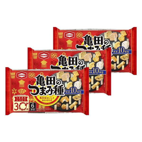 Tsumami Dane Senbei Cracker Assortment 120g (Pack of 3)