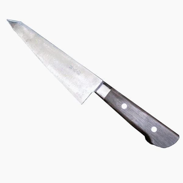 Kiya Carbon Steel Garasuki Ebony Handle Boning Knife 160mm