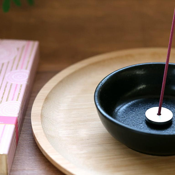 Kousaido Sakura Cherry Blossom Incense Sticks & Holder 40 ct.