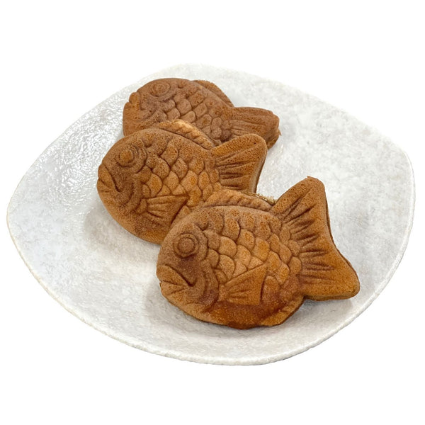 Lemon Taiyaki Sweet Bean Paste Filled Fish-Shaped Cake (Pack of 10)