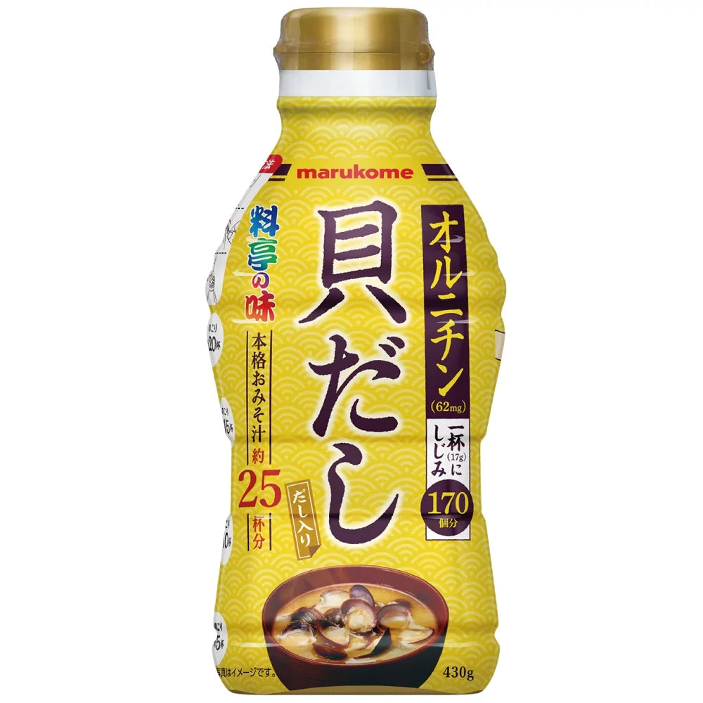 Marukome Liquid Miso With Clam Soup 430g