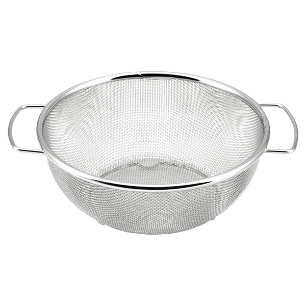 Minex Two-Handle Stainless Steel Fine Mesh Colander With Legs