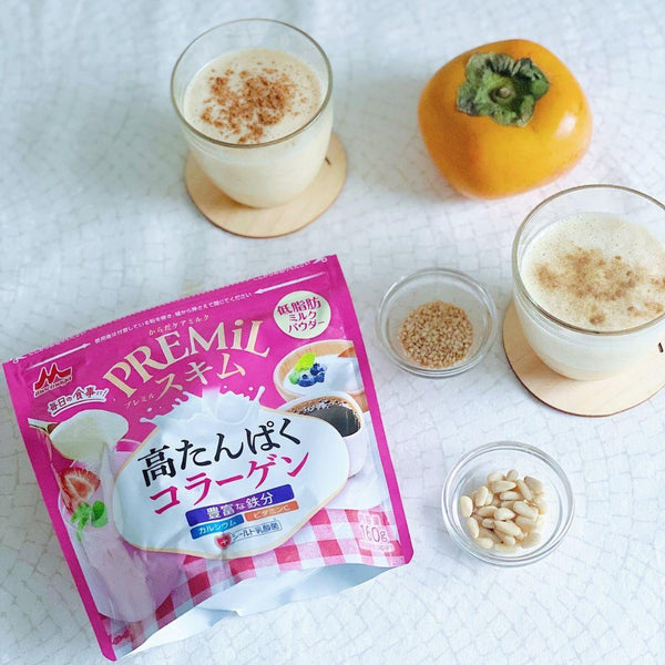 Morinaga Low Fat High Protein Skim Milk Collagen Powder Mix 160g