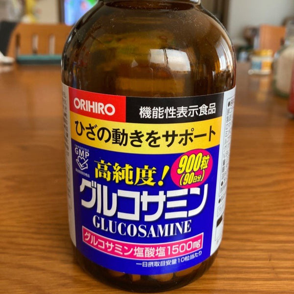 Orihiro Glucosamine Japanese Supplement 1500mg 900 Tablets
