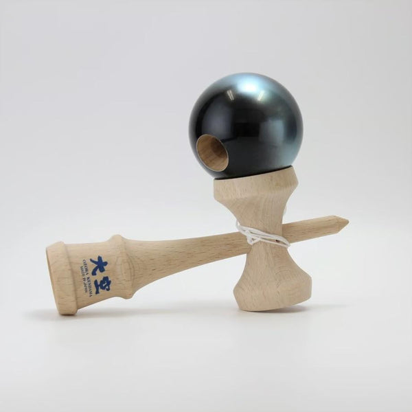 Ozora Kendama Handmade JKA Certified Cup-And-Ball Toy Galaxy Blue