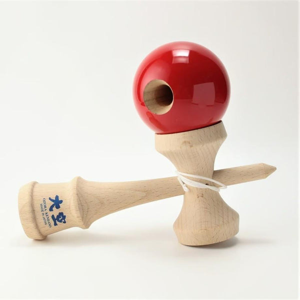 Ozora Kendama Handmade JKA Certified Kendama Cup-And-Ball Toy Red