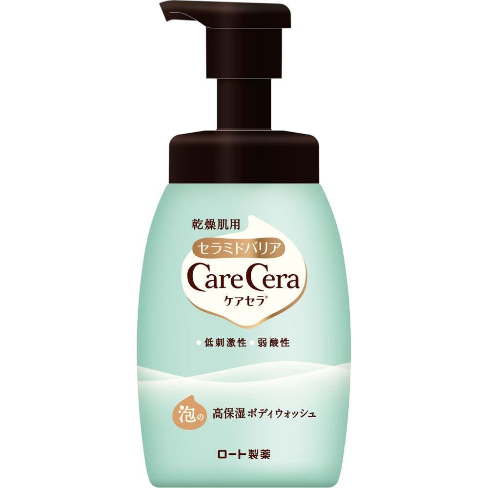 Rohto CareCera Moisturizing Ceramide Foaming Body Wash 450ml
