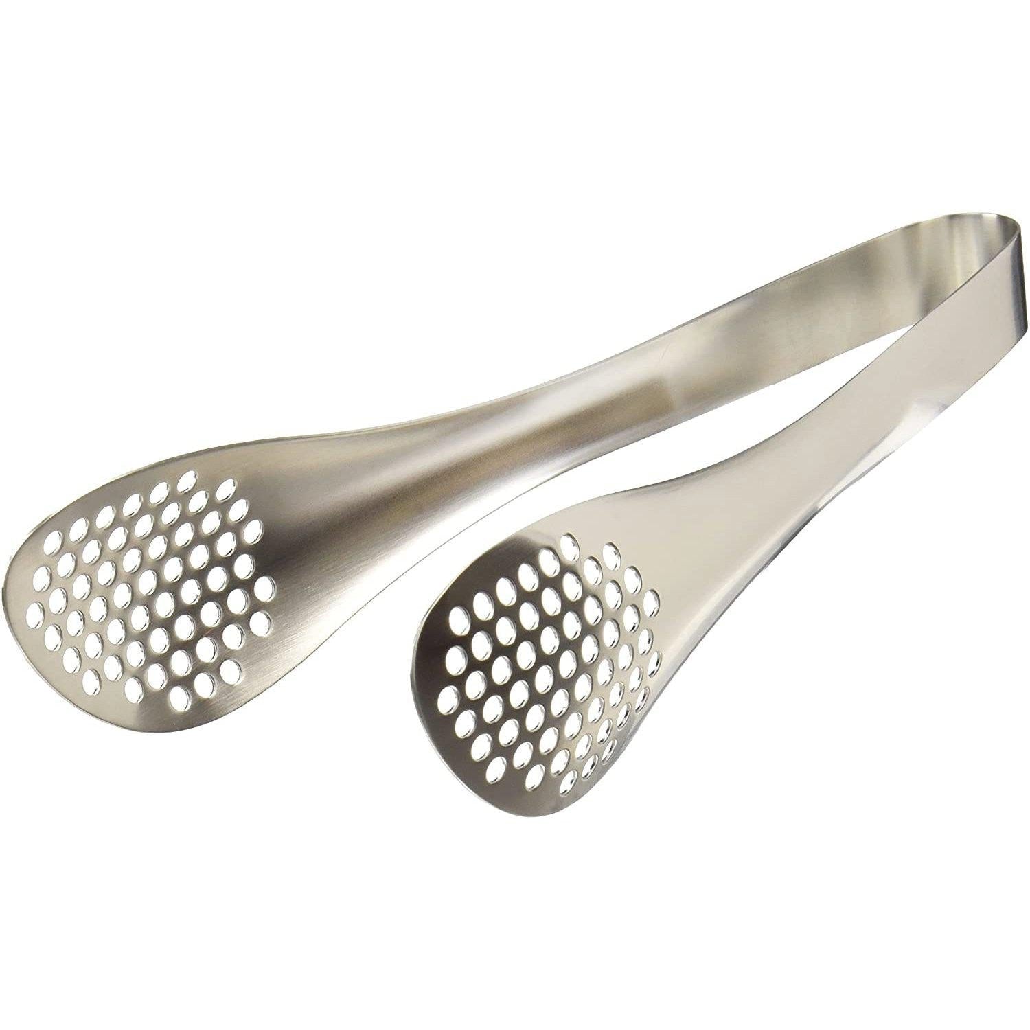 Sori Yanagi Stylish Slotted Metal Tongs