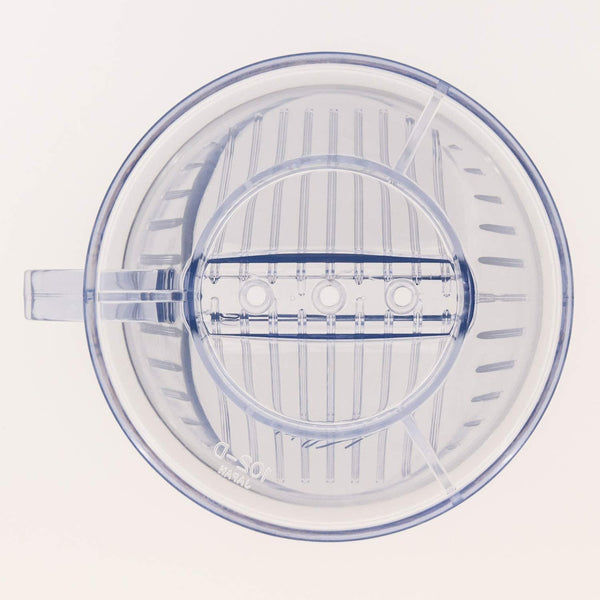 Kalita Plastic Coffee Dripper Pour-Over Brewer for 2-4 Cups 102 Clear