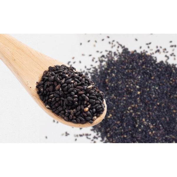 Manten Roasted Japanese Black Sesame Seeds From Kyushu 30g