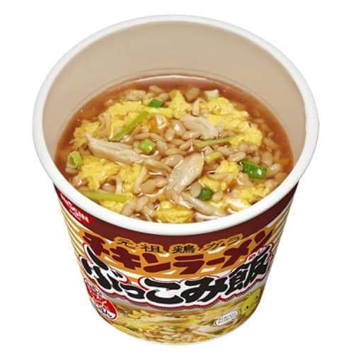 Nissin Bukkomi Meshi Chicken Ramen Rice Instant Cup Meal 77g