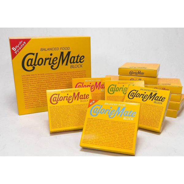 Otsuka Calorie Mate Block 5 Flavor Assortment (Box of 20 Packets)