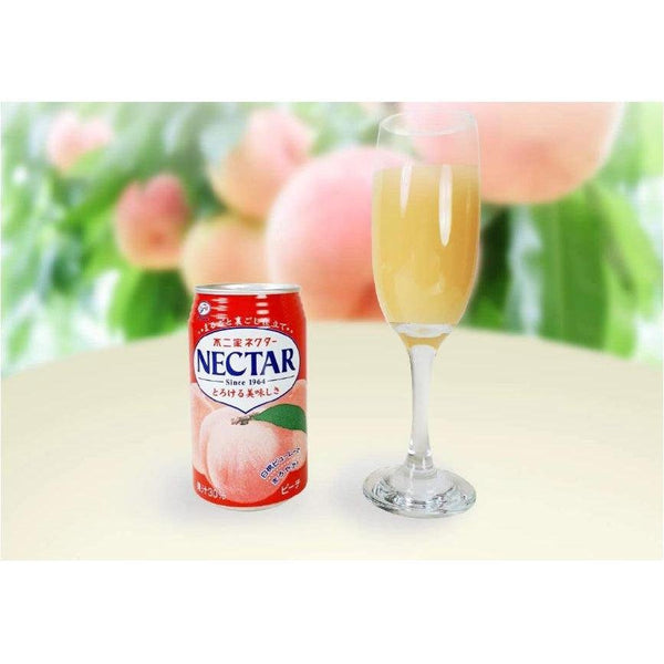 Fujiya Nectar Peach Beverage Crushed White Peach Drink 380ml
