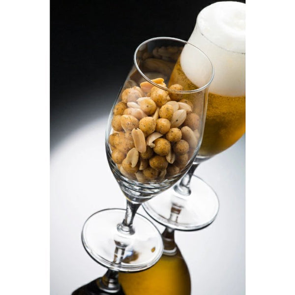 Itofu Vegetable Seasoned Fu Crackers and Smoked Peanuts 25g (Pack of 6)