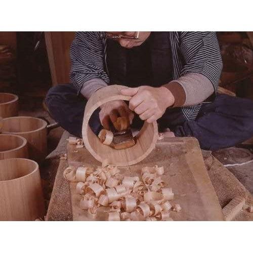 Umezawa Hinoki Bath Bucket (Handmade Japanese Cypress Bath Bucket)