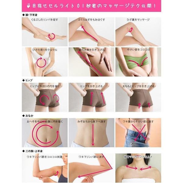 Sunpac Q'tebody Handheld Body Massager Coral Pink