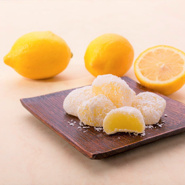 Seiki Bite Sized Daifuku Mochi Snack Setouchi Lemon Flavor 130g (Pack of 5)