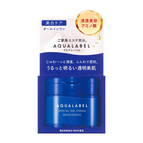 Shiseido Aqualabel Special Gel Cream Brightening All-In-One Cream 90g