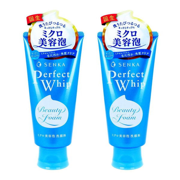 Shiseido Senka Perfect Whip Cleansing Foam (Pack of 2)
