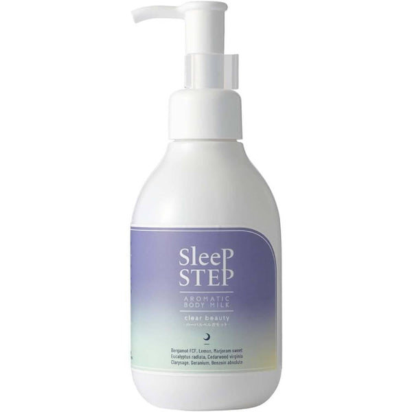 Sleep Step Body Milk Moisturizer Clear Beauty Bergamot 200ml