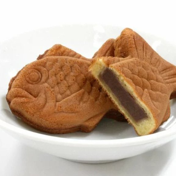 Tada Seika Taiyaki Azuki Bean Paste Filled Waffle Snack 10 Pieces