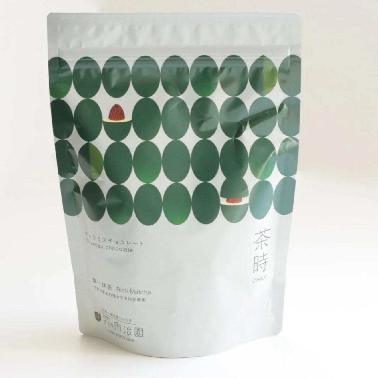 Ujien Premium Matcha Tiramisu Chocolate Coated Almonds 140g