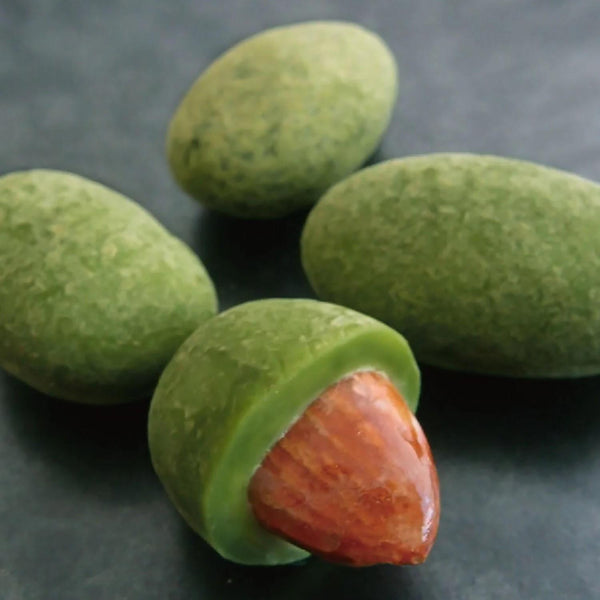 Ujien Premium Matcha Tiramisu Chocolate Coated Almonds 140g