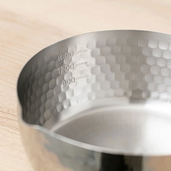 Yoshikawa Yukihira Saucepan Stainless Steel Pot 2.2 Quart 20cm YH6753