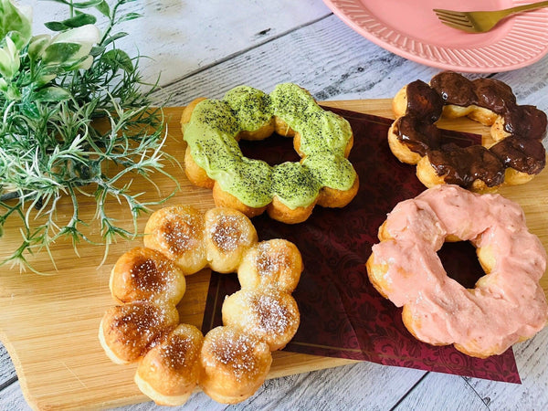 How To Make Mochi Donuts At Home (Mister Donut Pon de Ring Copycat Recipe)