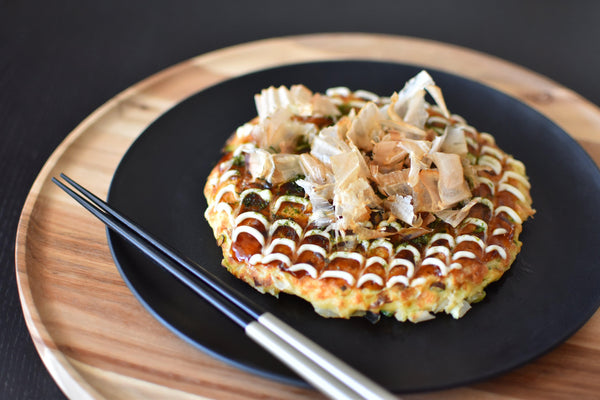 How to Make Osaka-Style Okonomiyaki At Home (Japanese Savory Pancake)