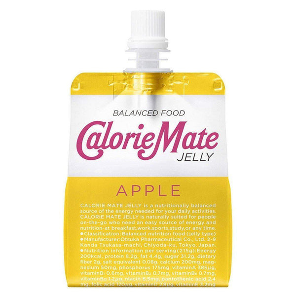 Calorie Mate Jelly Balanced Food Apple 215g x 6 Units