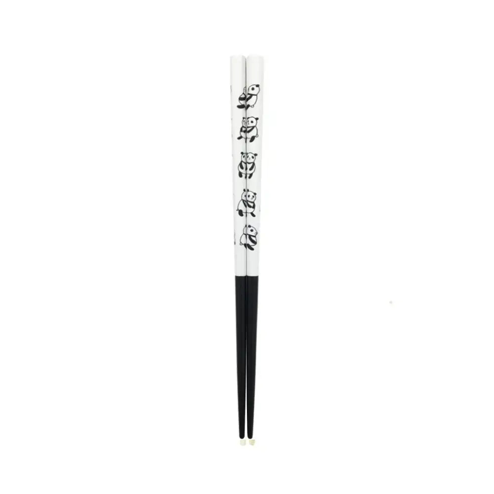 Children's Chopsticks Non-Slip Dishwasher Safe Panda Design 18cm
