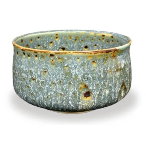Hasami Porcelain Matchawan Rustic Matcha Tea Bowl With Wooden Box