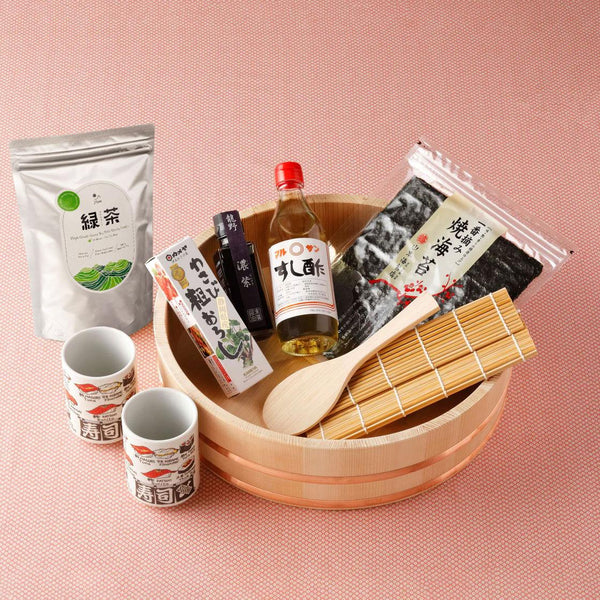 J Taste Authentic Sushi Making Kit & Sushi Ingredients 10 Pieces