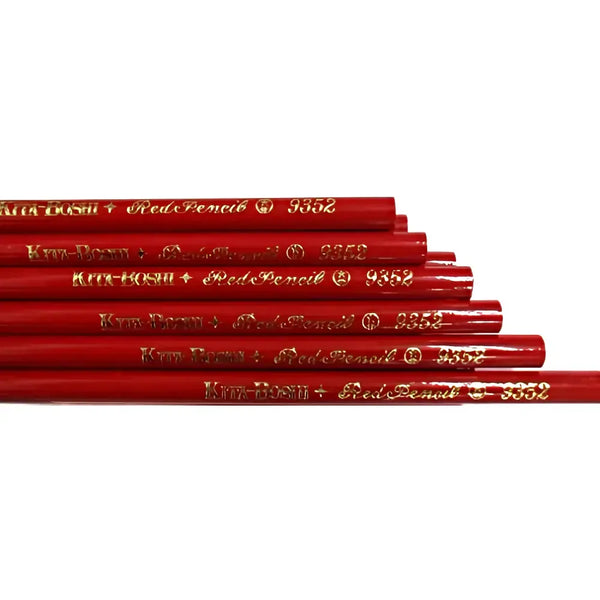 Kitaboshi Tokyo Pencil Red Marking Pencils 12 Pieces #9352