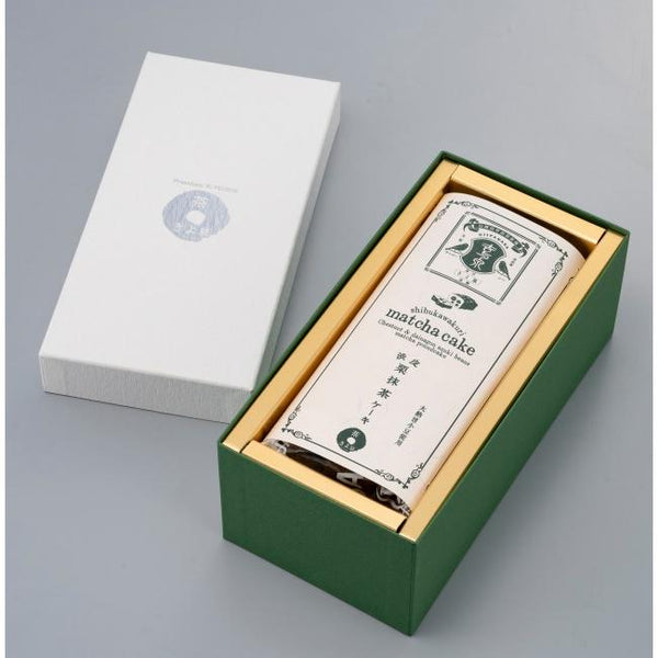 Kiyosen Handmade Uji Matcha Pound Cake With Azuki & Whole Chestnuts 450g